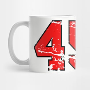 45 | Grunge red Mug